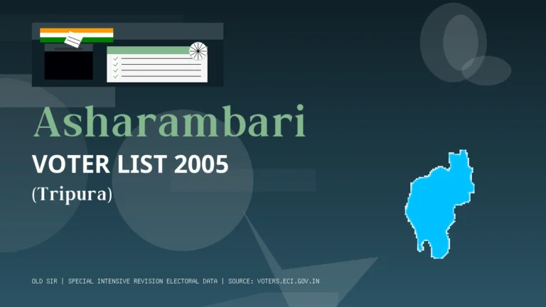 Asharambari (West Tripura)