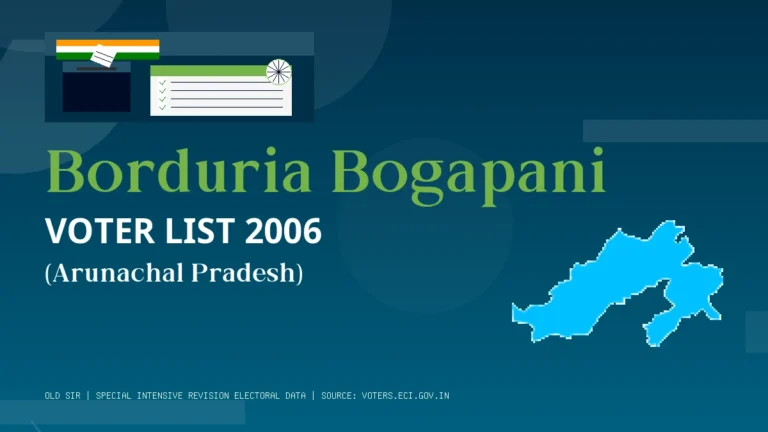 Borduria Bogapani (Tirap)