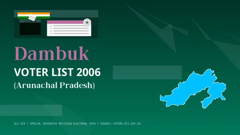 Dambuk (Lower Dibang Valley)