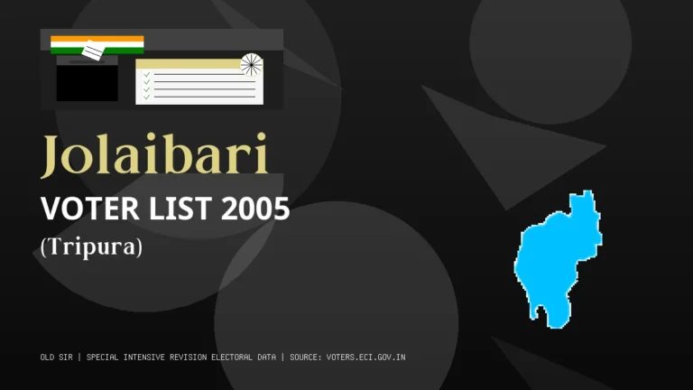 Jolaibari (South Tripura)