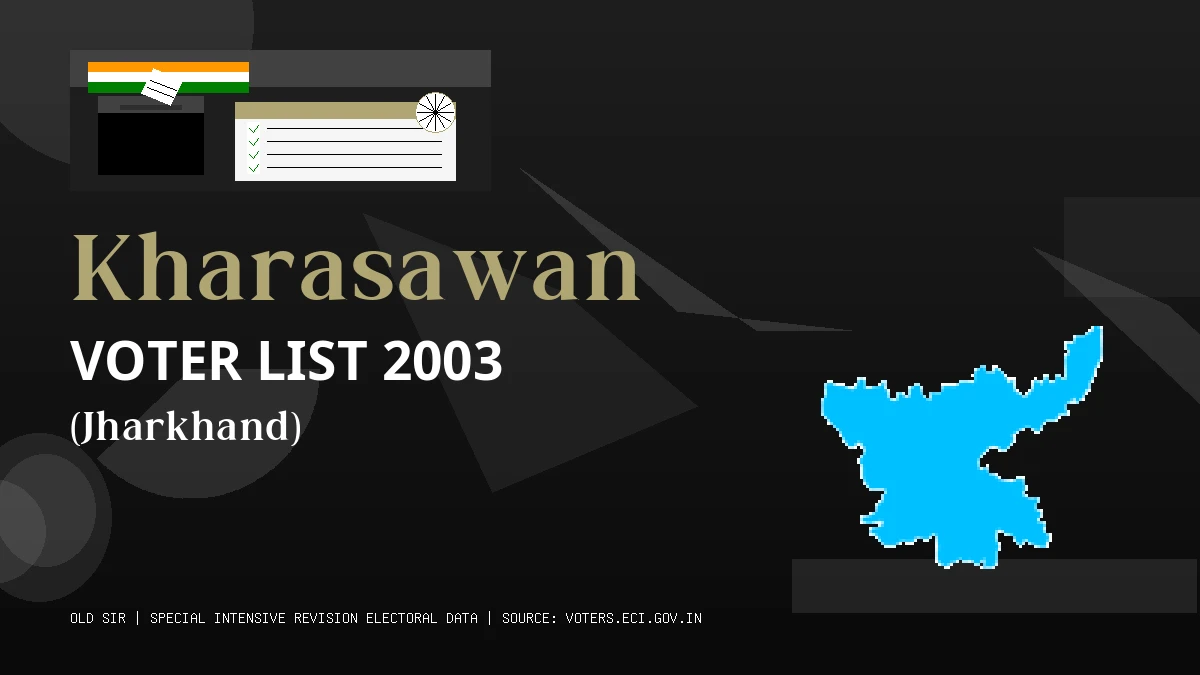 Kharasawan (Saraikela- Kharswan)