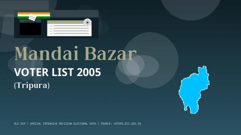 Mandai Bazar (West Tripura)