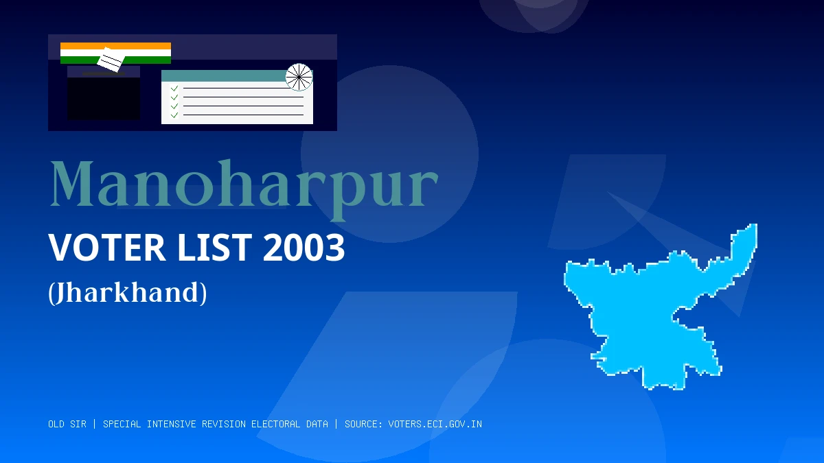 Manoharpur (West Singhbhum)