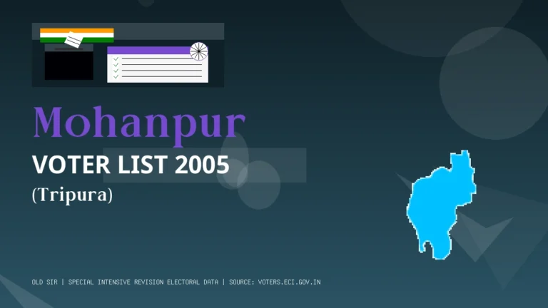 Mohanpur (West Tripura)