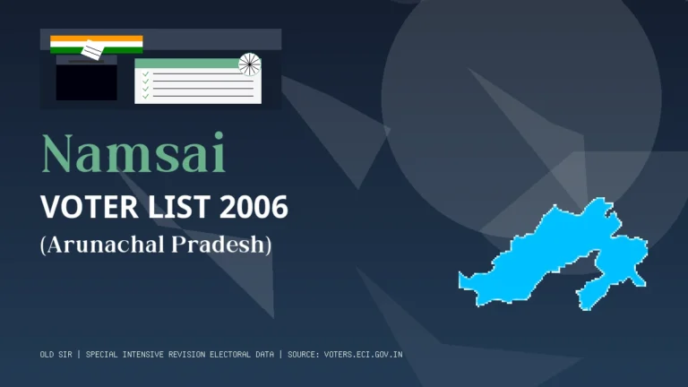 Namsai (Lohit)