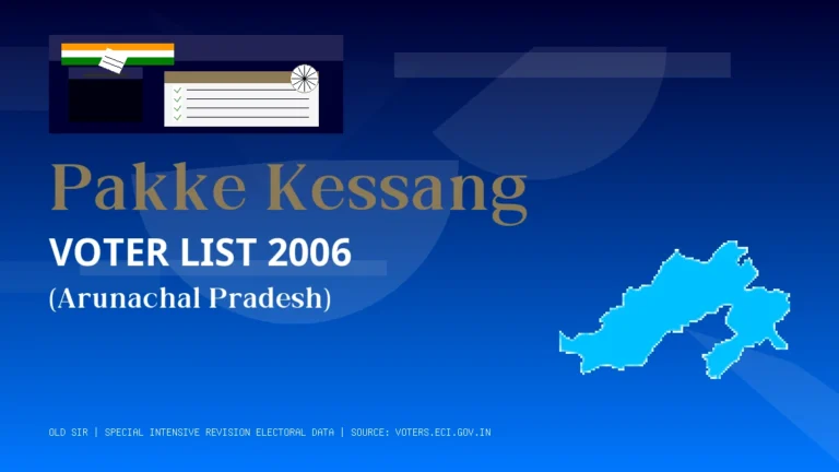 Pakke Kessang (East Kameng)