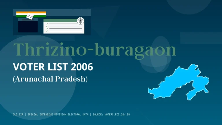 Thrizino-buragaon (West Kameng)