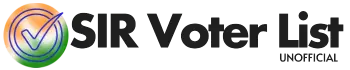 SIR Voter List