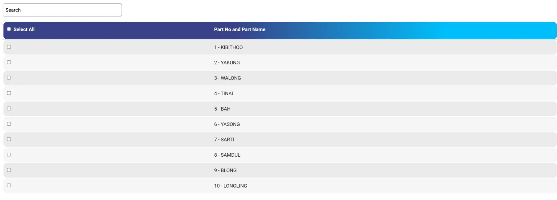 Polling Station wise List