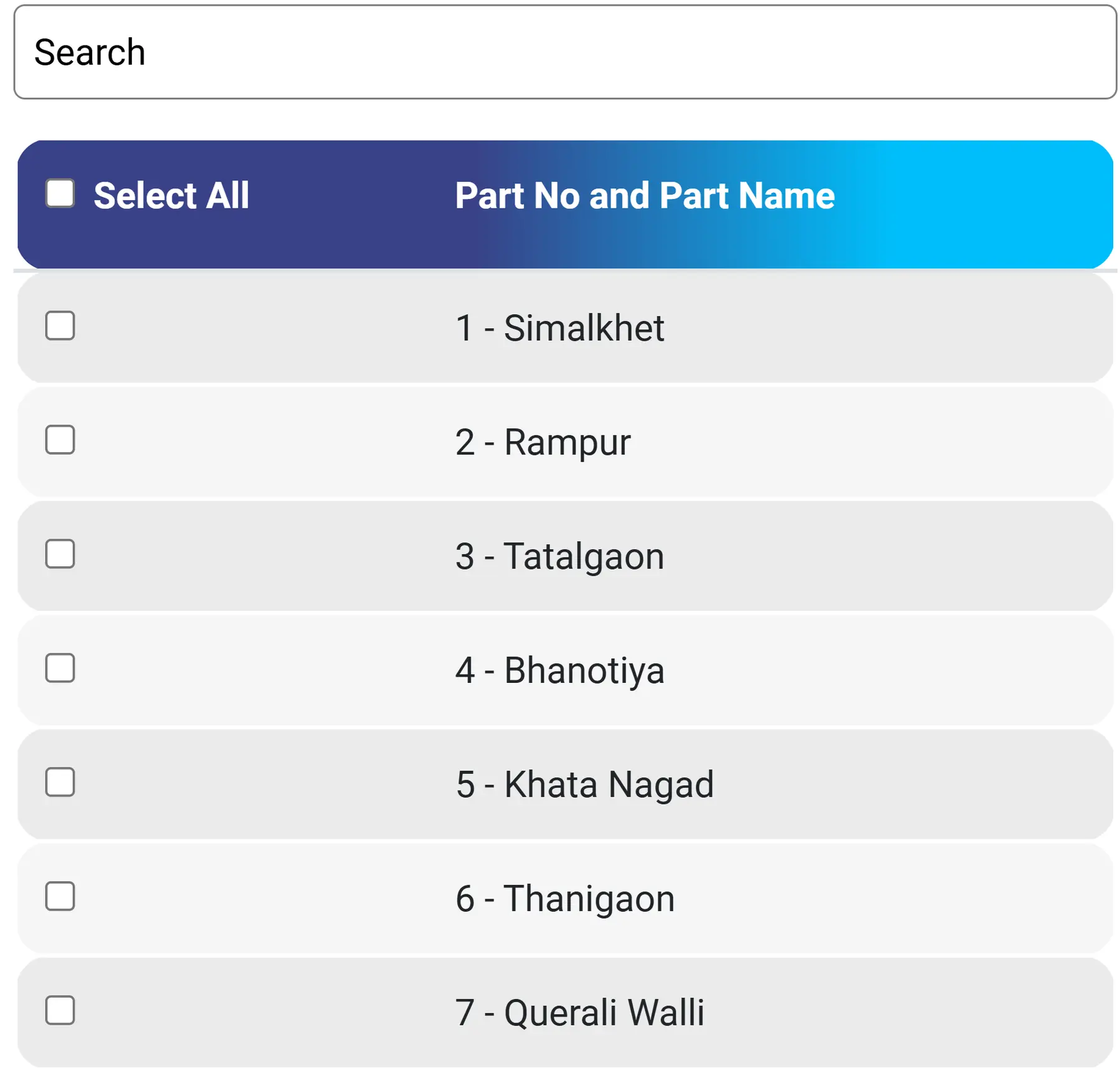 Polling Station wise List