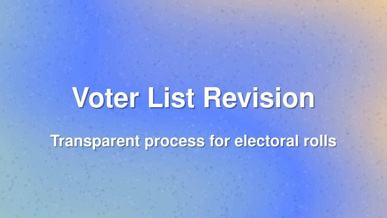 Nirmal District Collector calls for transparent voter list revision