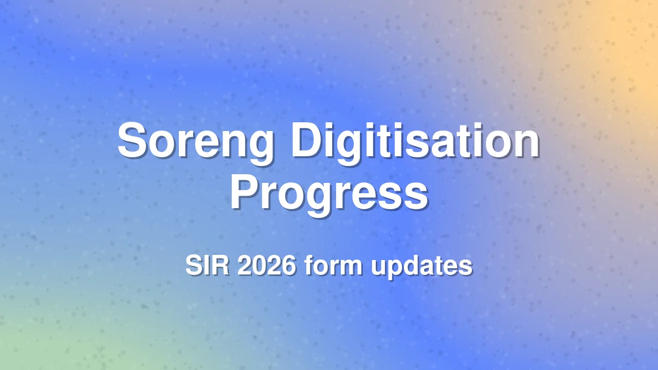 Soreng District Reaches 76 Percent Digitisation for SIR 2026