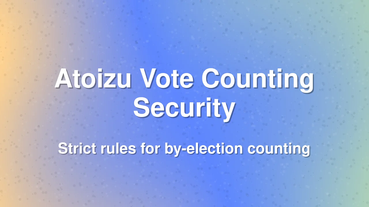Zunheboto administration issues security guidelines for Atoizu by-election vote counting