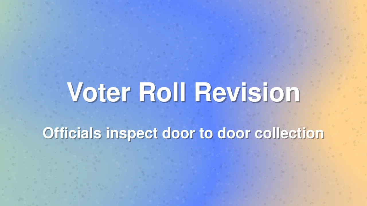 Wanaparthy officials push for faster voter form collection