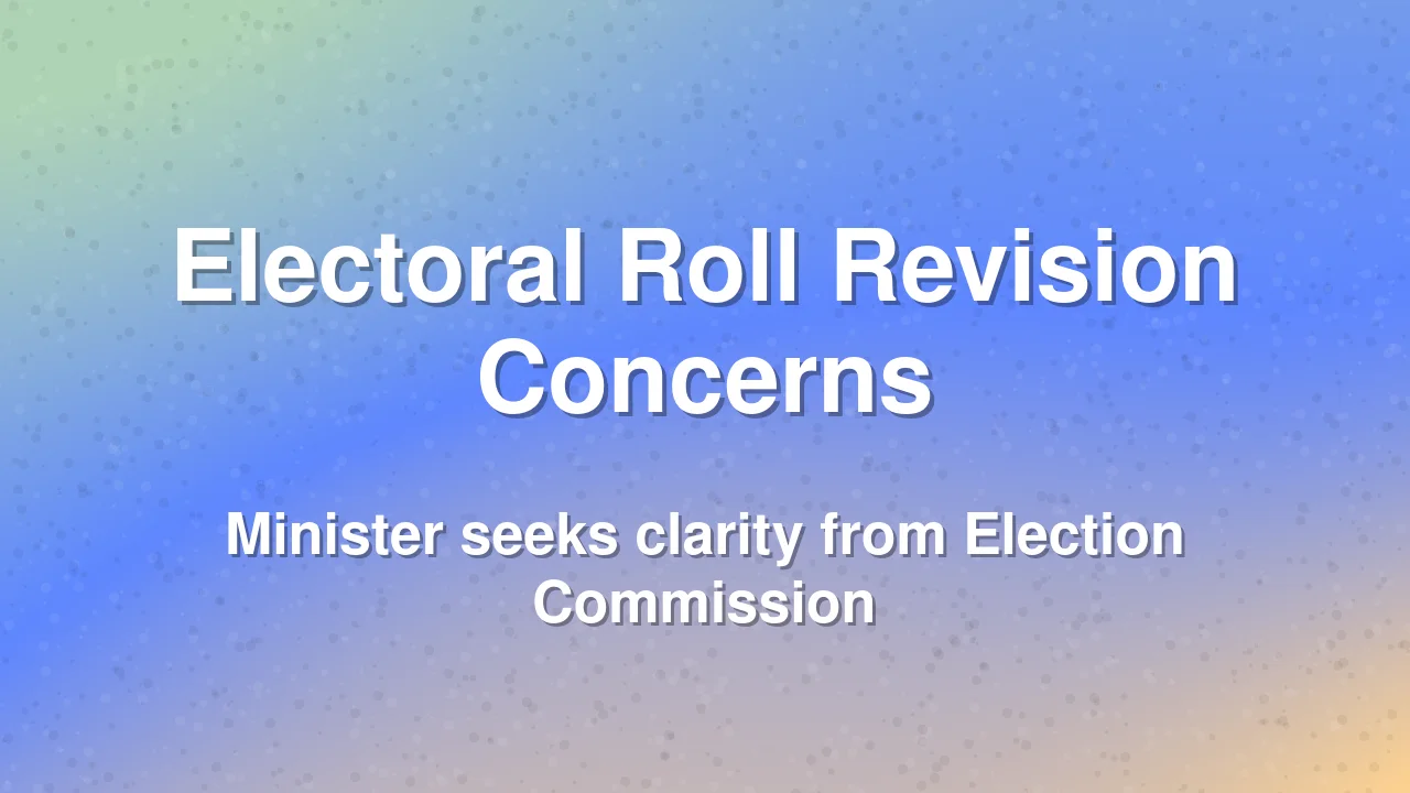 Priyank Kharge blames Election Commission for electoral roll revision issues