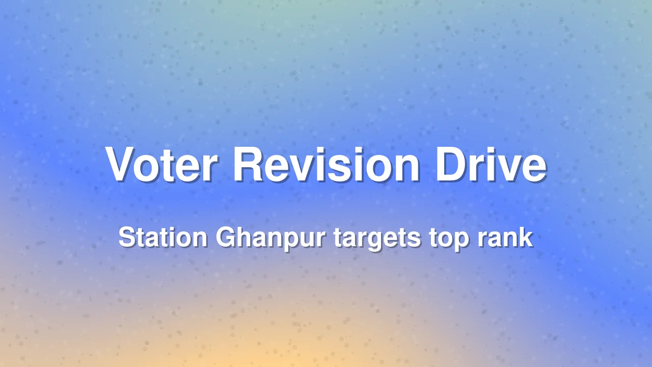 Kadiyam leaders push for top rank in Station Ghanpur voter revision