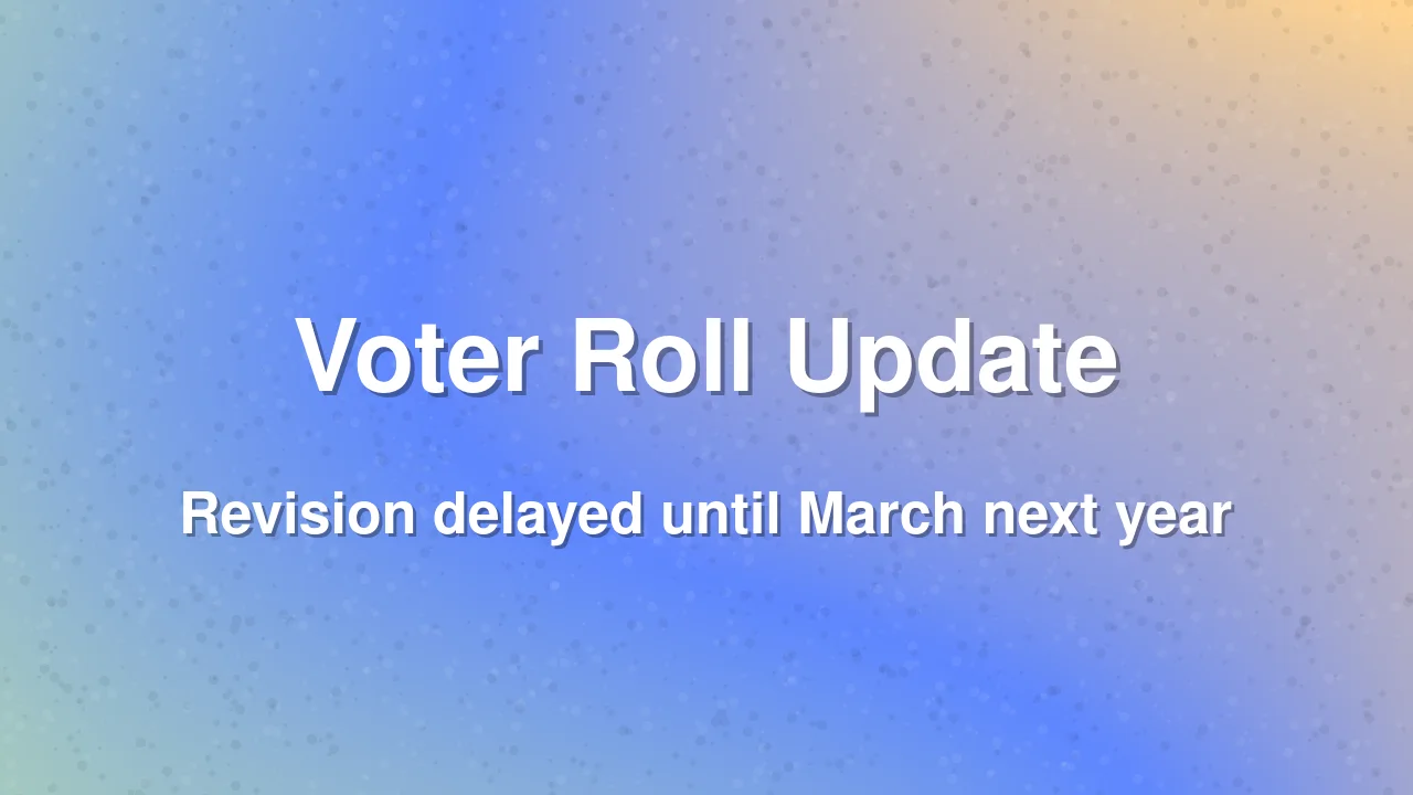 Electoral Roll Revision Updates for Jammu and Kashmir and Ladakh