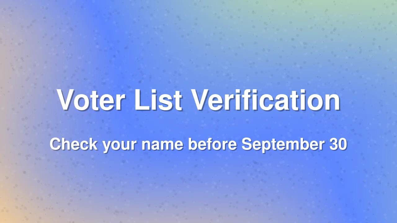 Voter list verification concerns in Maharashtra