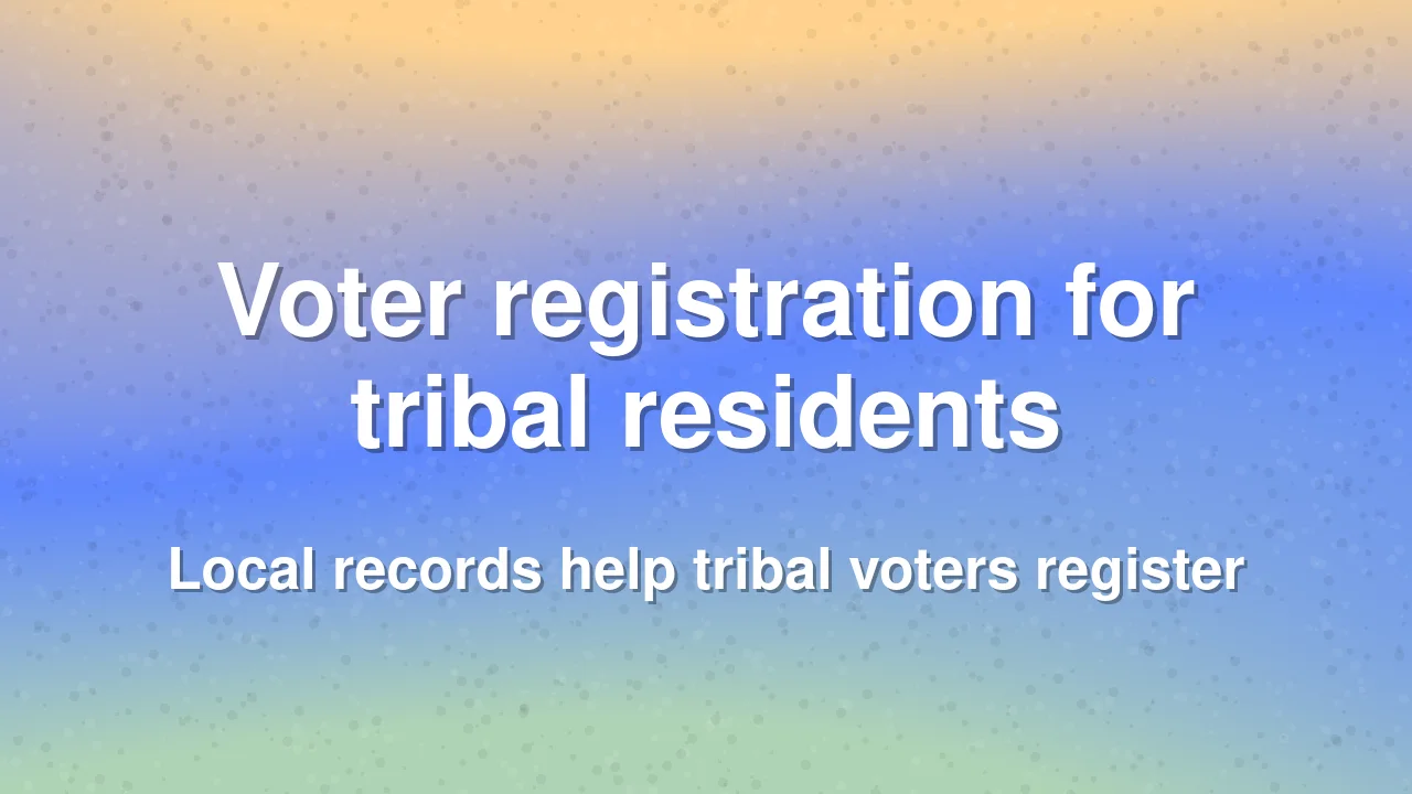 Tribal residents in Khunti get voter registration help