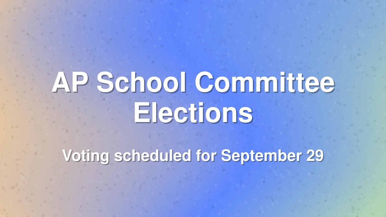 Andhra Pradesh School Management Committee Elections Scheduled for September 29