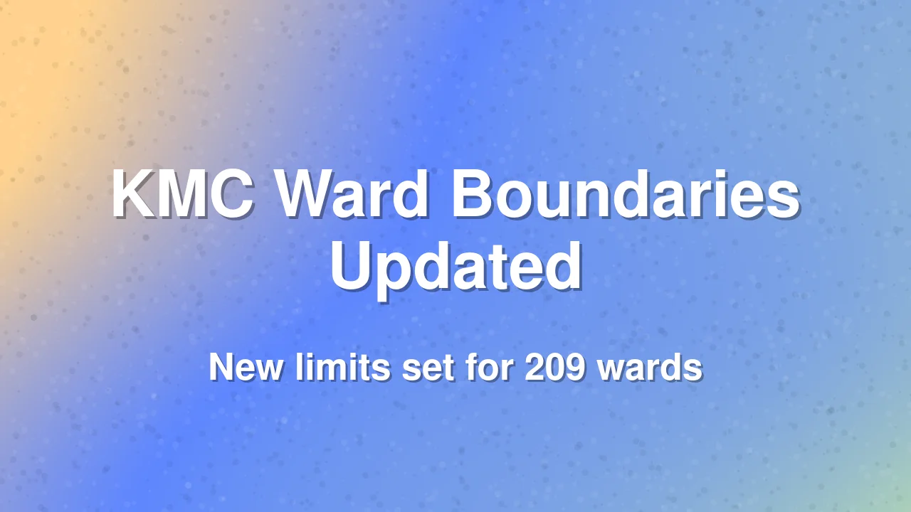 Kolkata Municipal Corporation Ward Boundaries Redrawn