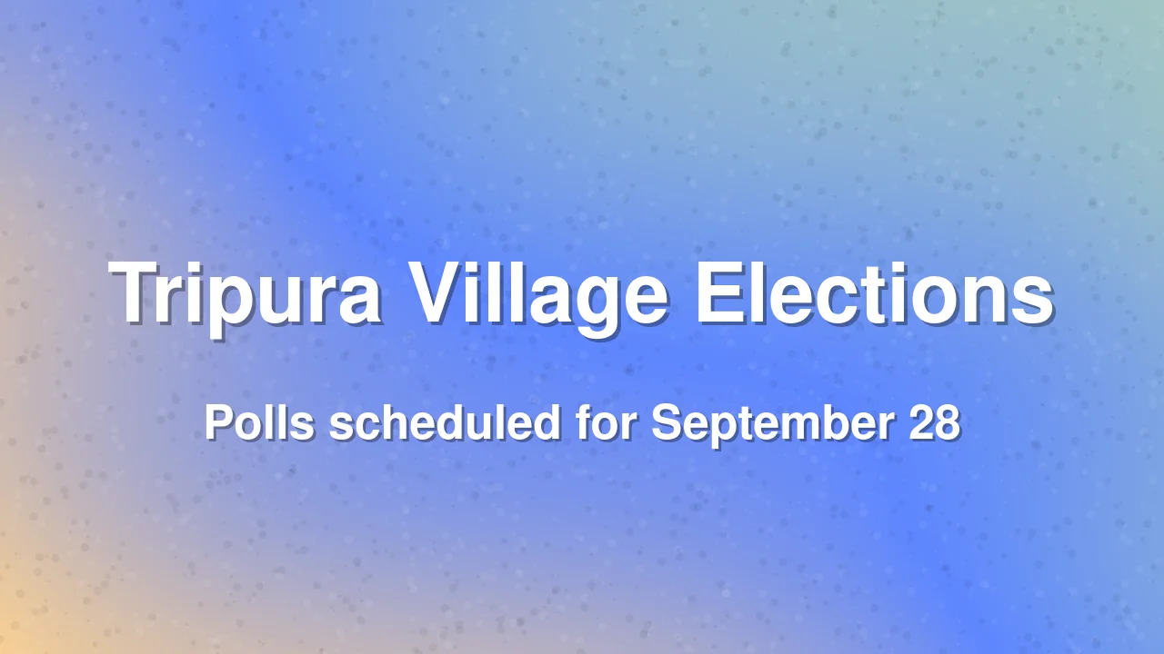 Tipra Motha Party gains ground before Tripura village polls
