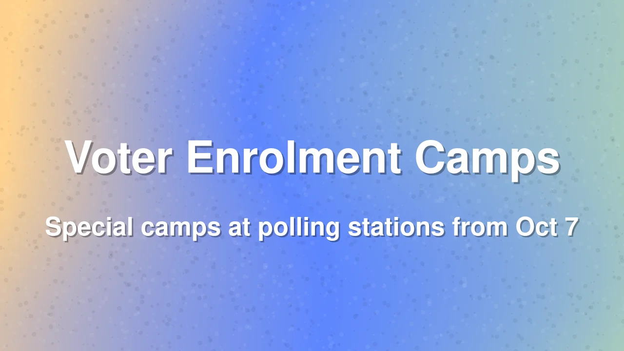 Jharkhand to Hold 3-Day Voter Enrolment Camps at Polling Stations from Oct 7