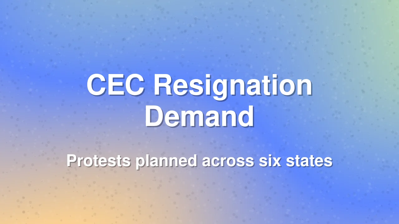 Abhijeet Dipke Seeks CEC Resignation, Announces Protests in Six States