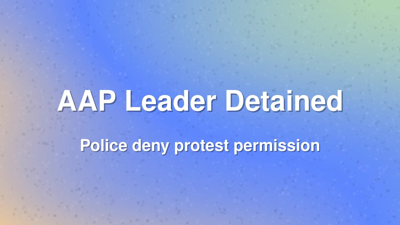 AAP's Saurabh Bharadwaj detained at Jantar Mantar protest