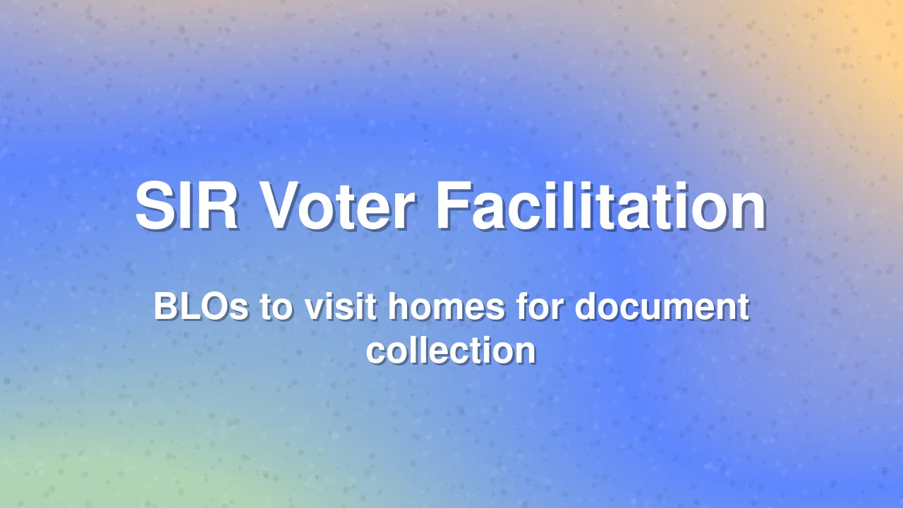 Noklak and Tuensang ease voter verification during SIR