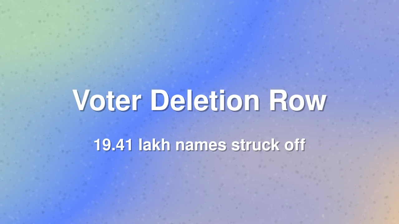 Hyderabad Voters Allege Wrongful Deletions From Electoral Rolls